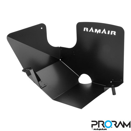 Ramair PRORAM Performance Induction Kit for Ford Focus RS MK3, featuring red air intake components and high-performance design.