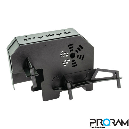 Ramair PRORAM performance induction kit with blue air filter for Ford Focus ST 225, featuring ECU holder and high airflow design.