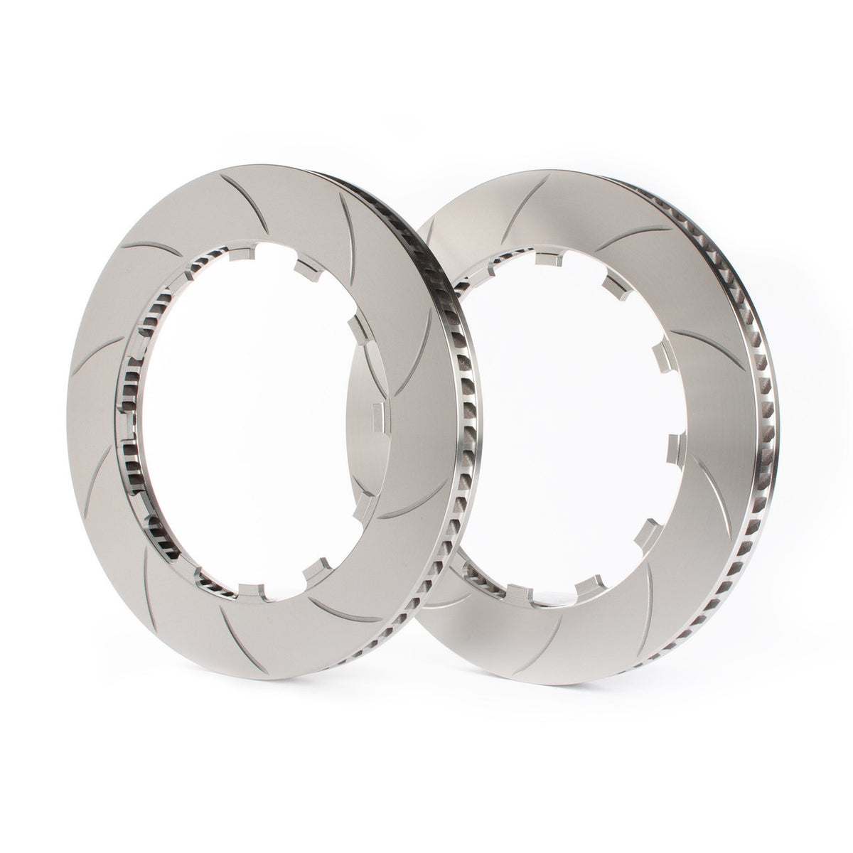 Girodisc D1-370 Porsche 991 Cup, GT4 Clubsport Front Rings for Factory Hats - manufacturer reference image