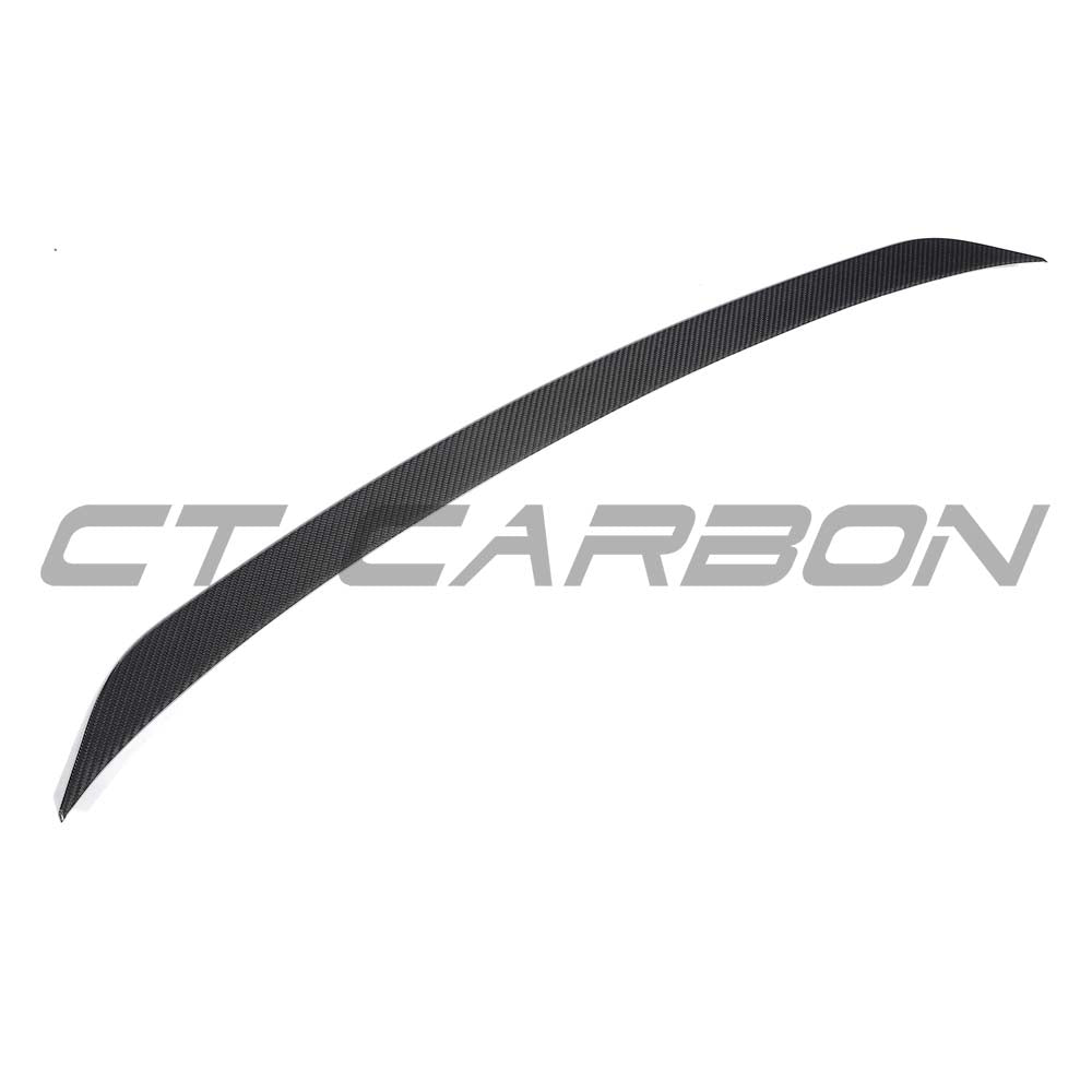 CT Carbon middle spoiler for Audi A3/S3/RS3 8Y Sportback, carbon fibre rear spoiler with sleek design.