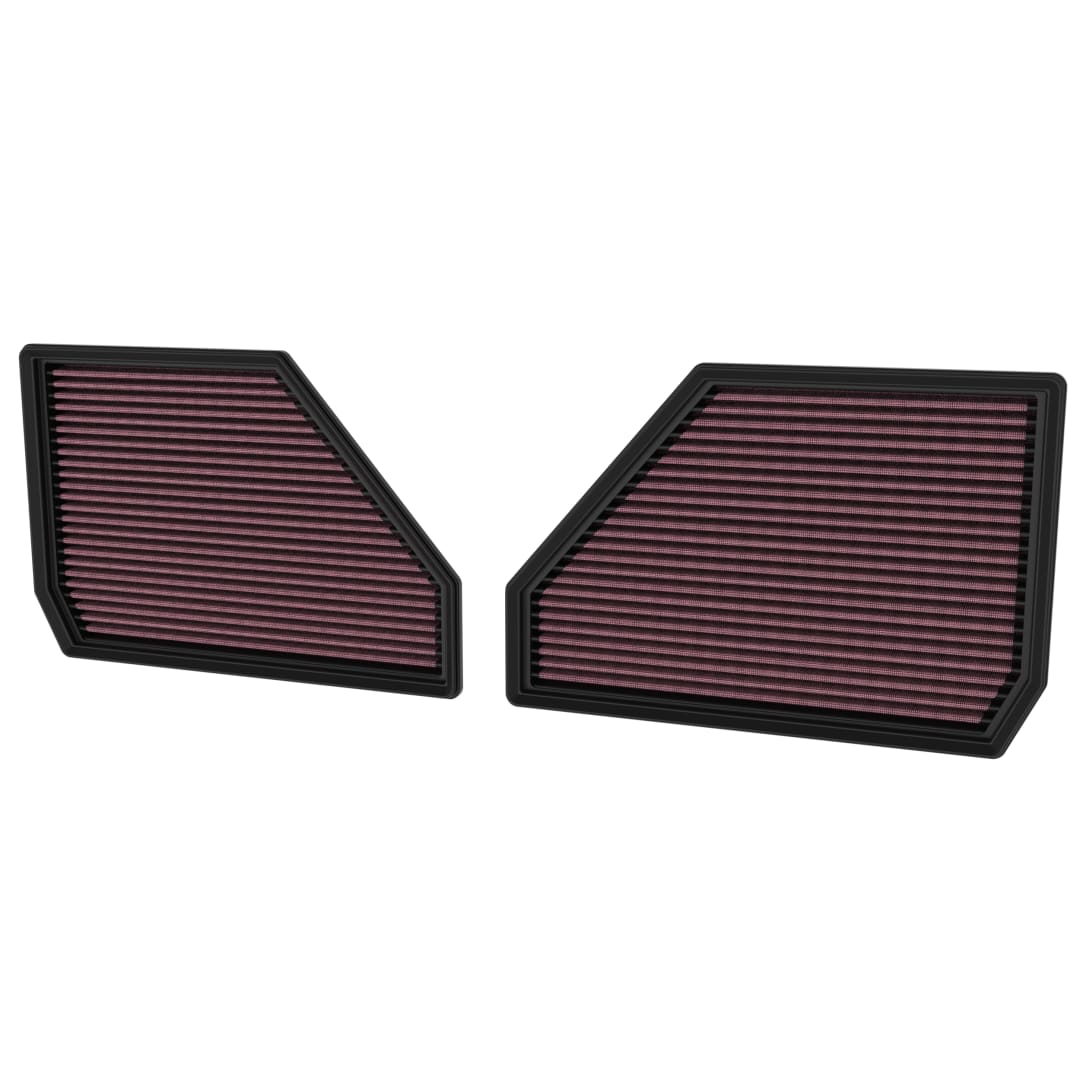 K&N 33-5144 pack containing the two engine air filters for BMW X5 M F95 and X6 M F96