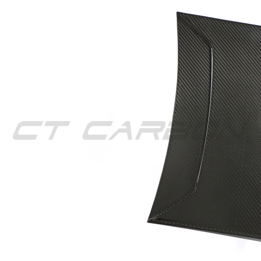 CT Carbon carbon fiber roof scoop for McLaren 570S and 570GT, automotive accessories with sleek, lightweight design.