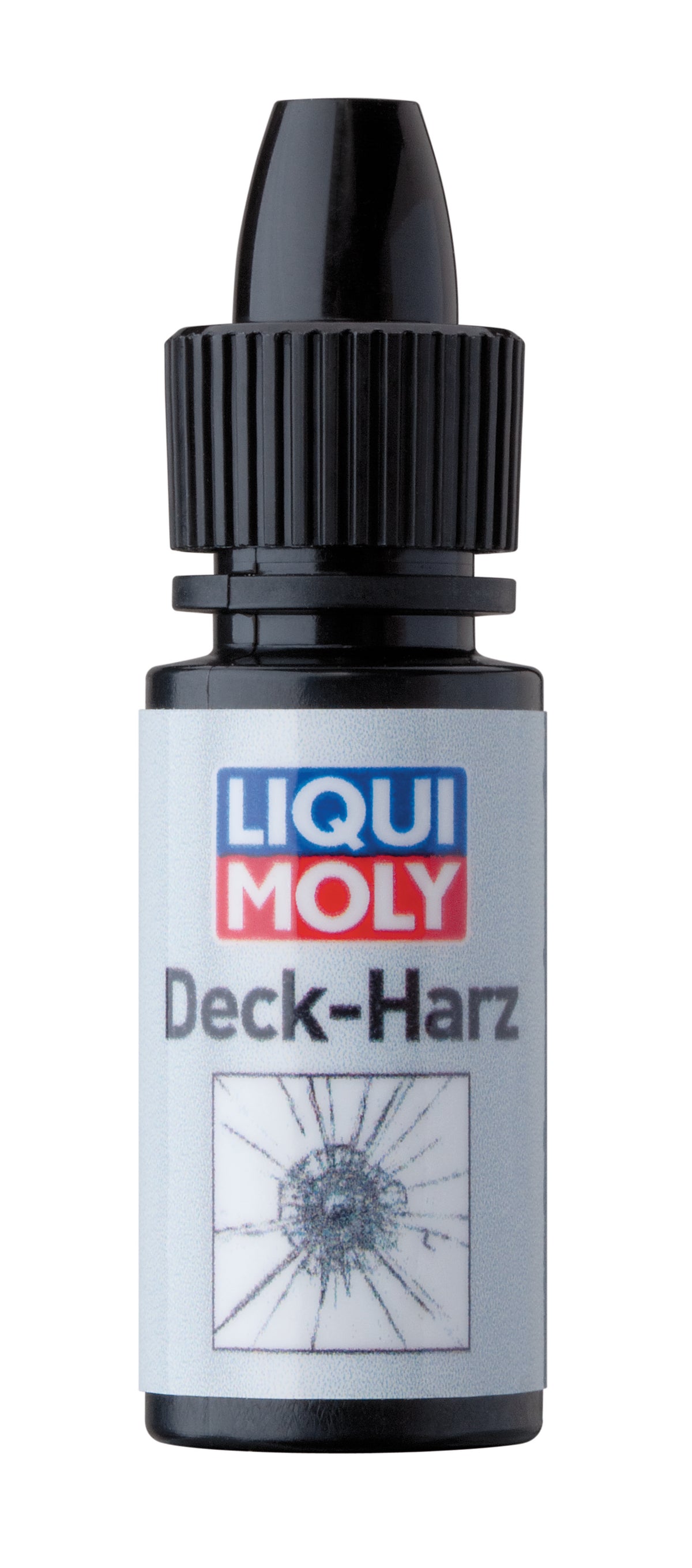 Liqui Moly Size Resin 5ml adhesive and sealant tube, showing the product packaging and applicator tip.