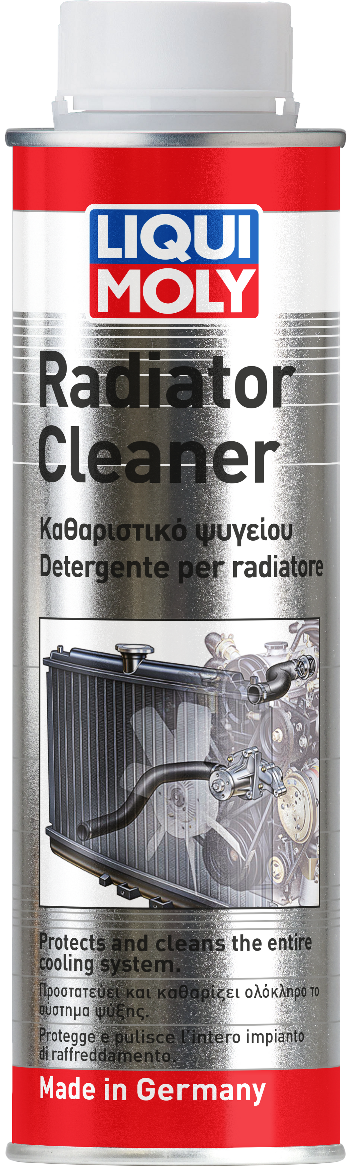 Liqui Moly Radiator Cleaner 300ml bottle for automotive cooling system cleaning and radiator maintenance.