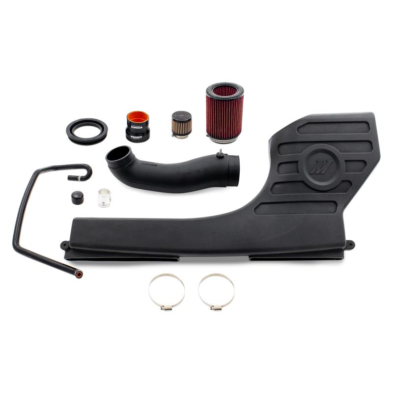 MISHIMOTO Performance Air Intake Induction Kit for Volkswagen Golf, GTI, Golf R 2015+ with high-flow air filter and intake pipe