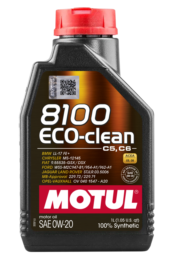 Motul 8100 Eco-Clean Engine Oil 0W-20