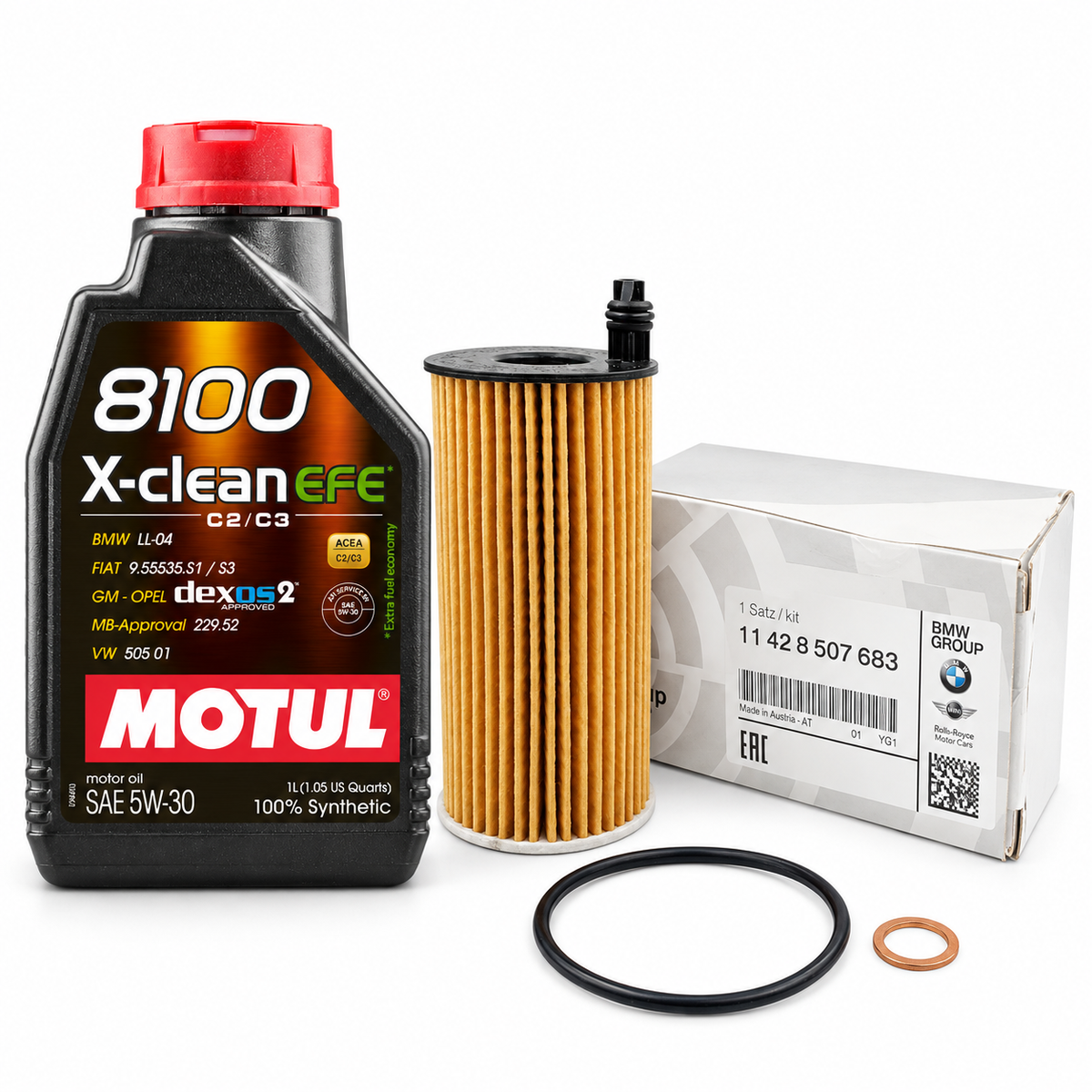 BMW N57 Minor Service Kit – F30/F31/F34 330d/335d & F32/F33/F36 435d – selected components