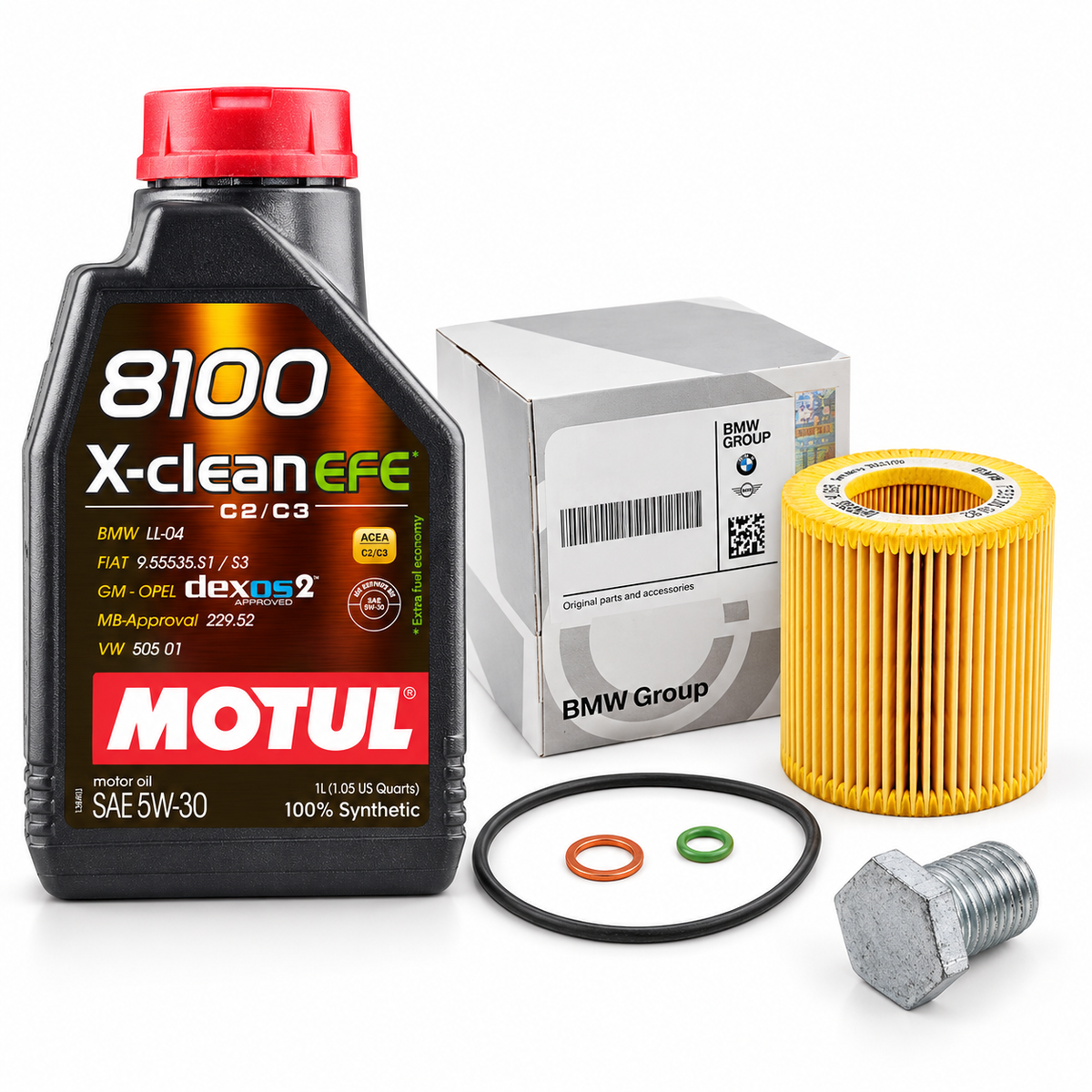 BMW N55 Minor Service Kit – F30/F31/F34 335i & F32/F33/F36 435i – selected kit components