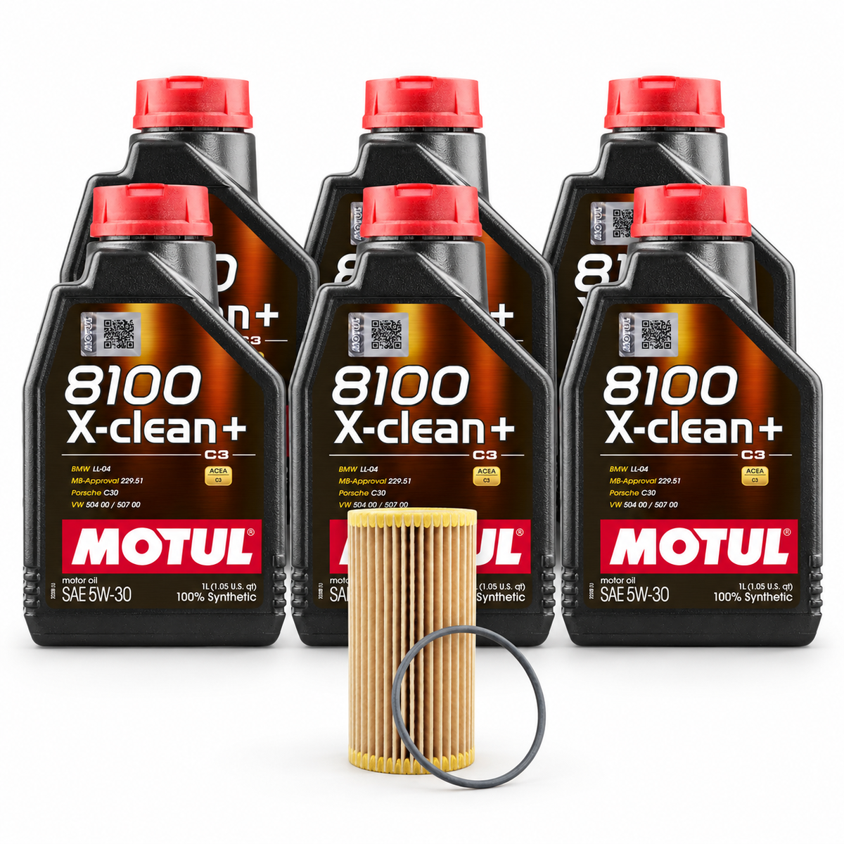 Audi S3 8V 2.0 TFSI EA888 Gen 3 Minor Service Kit with Motul oil and Genuine VAG service components