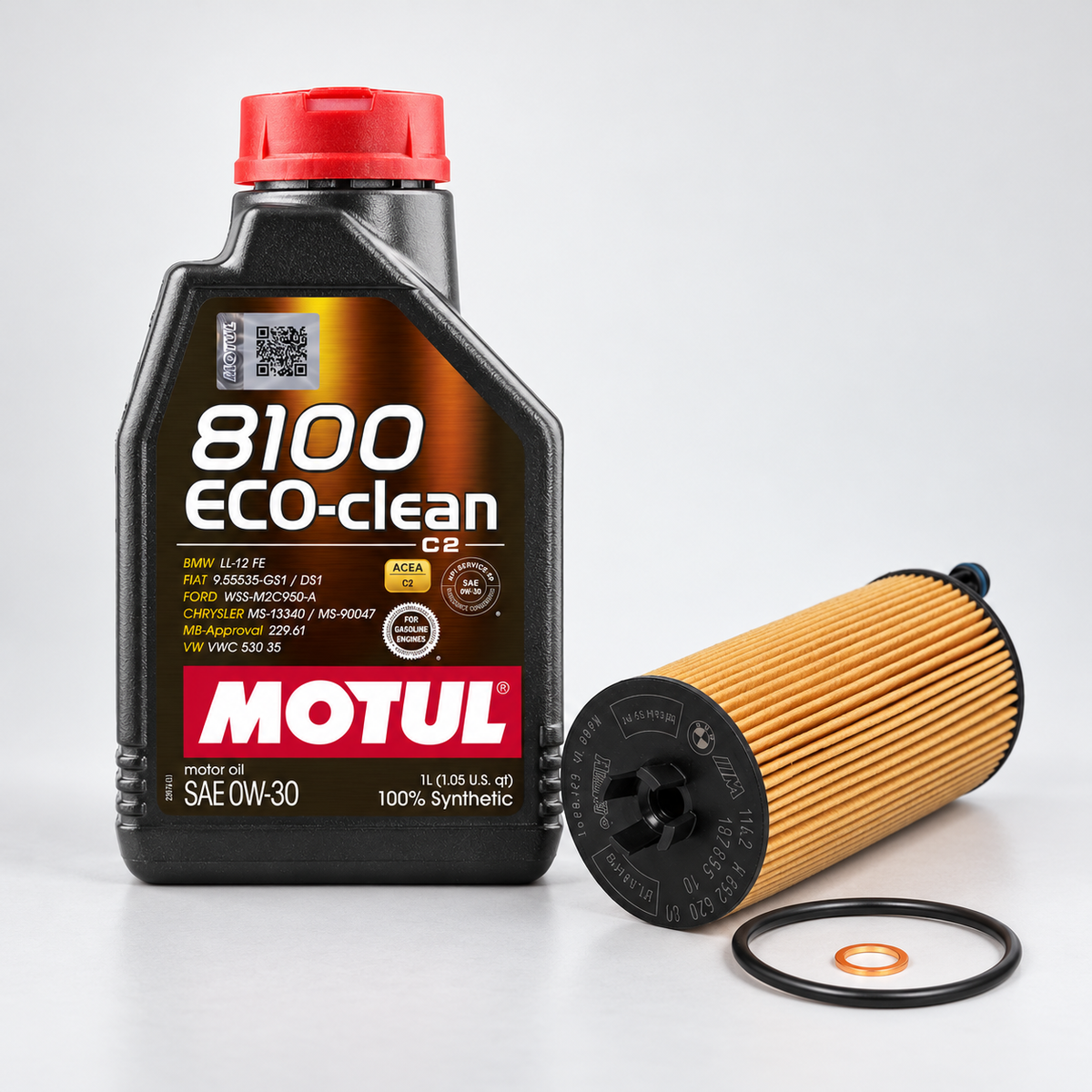 BMW S58 X3 M F97 / X4 M F98 minor service kit – selected included components; see description for full quantities