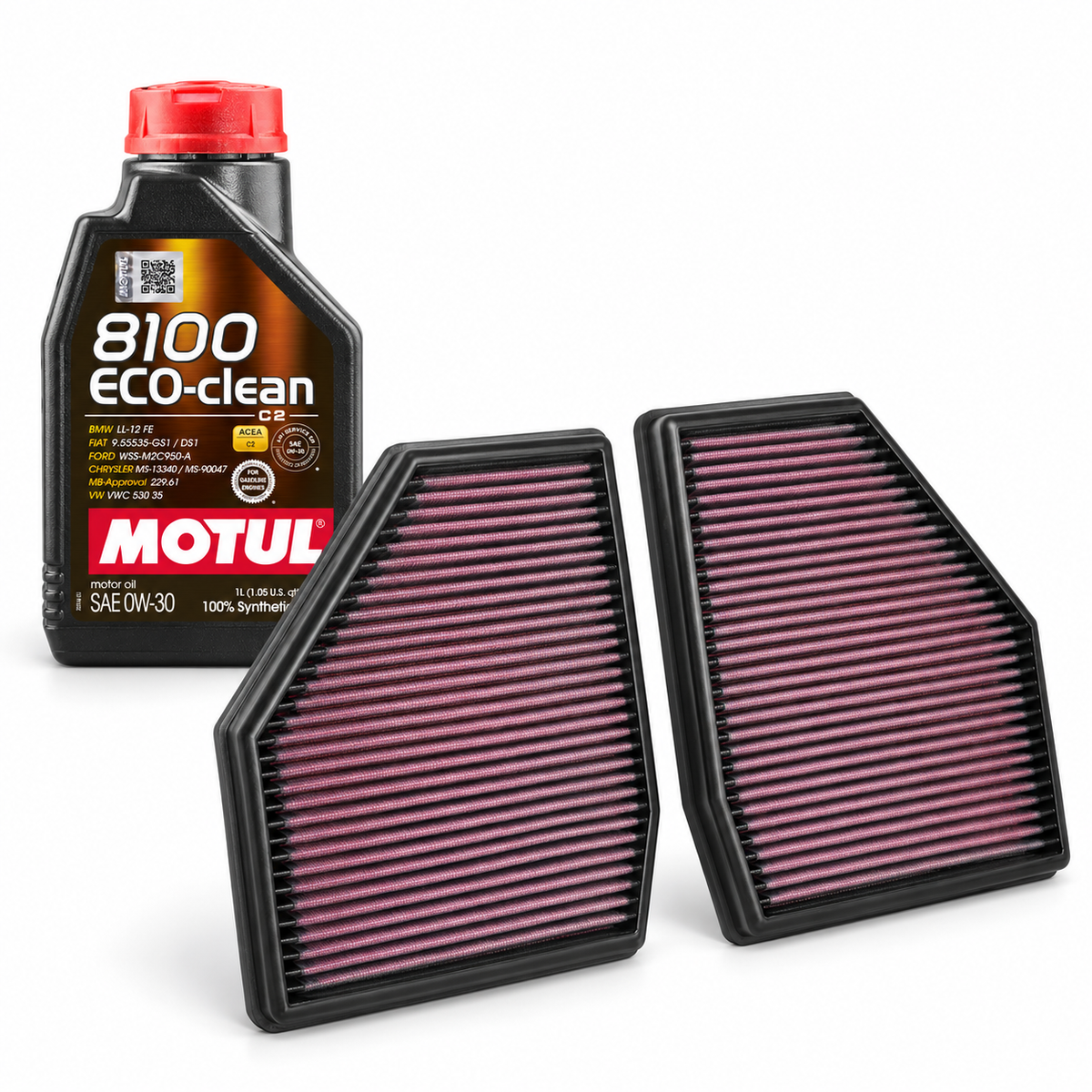 BMW M5 S68 G90 / G99 major service kit – selected included components; see description for quantities