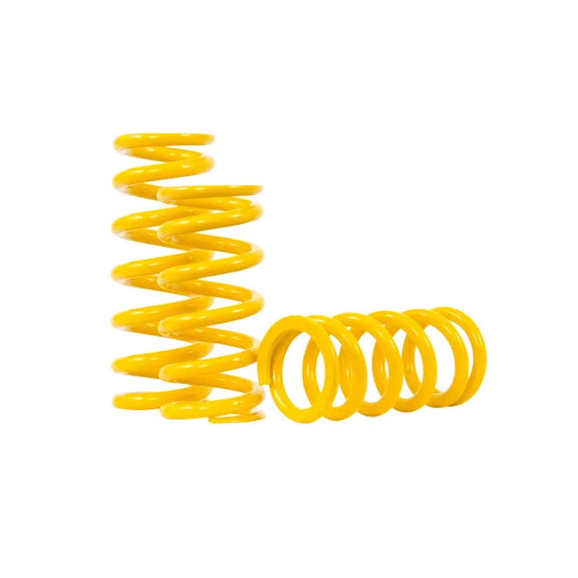 Ohlins replacement spring, 65/200/60 coilover spring, shown in black with coil design, for automotive suspension systems.