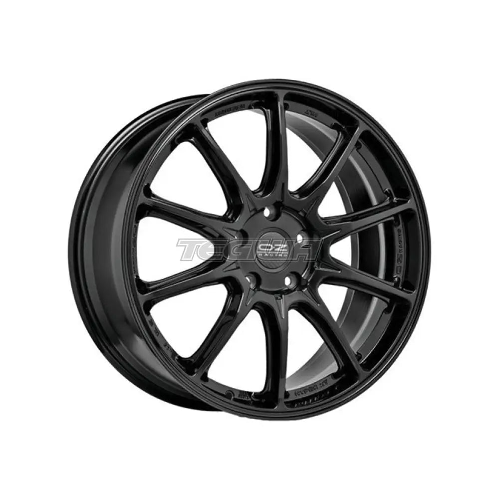 OZ Racing Hyper XT HLT alloy wheel for SUV and offroad, 20-inch gloss black finish, showcasing rugged design and durable construction.
