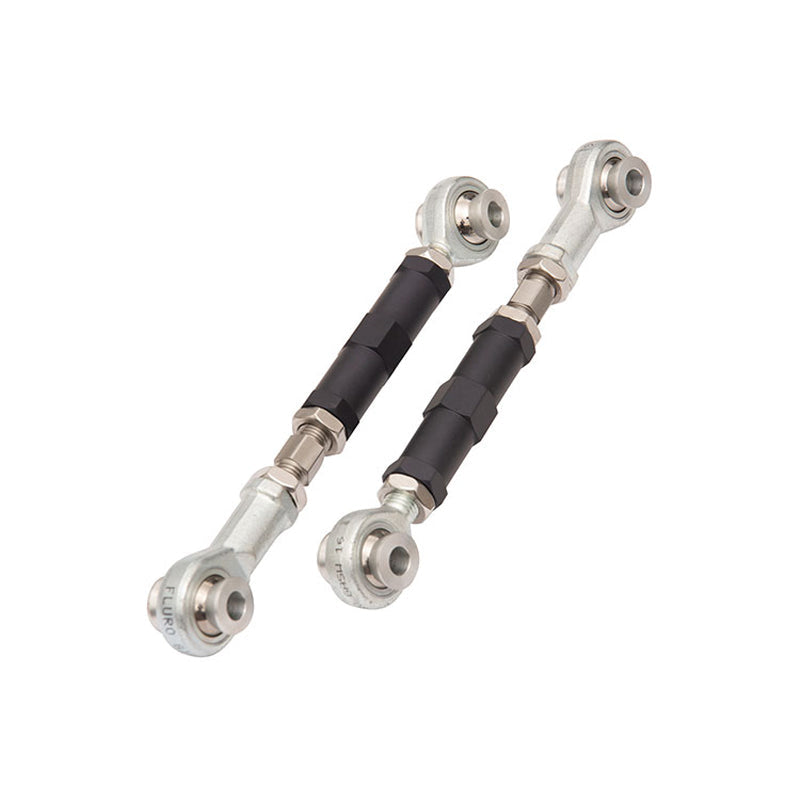 Suspension Secrets adjustable camber arms for Porsche 911 (997) GT3/RS, close-up of high-performance suspension linkages.