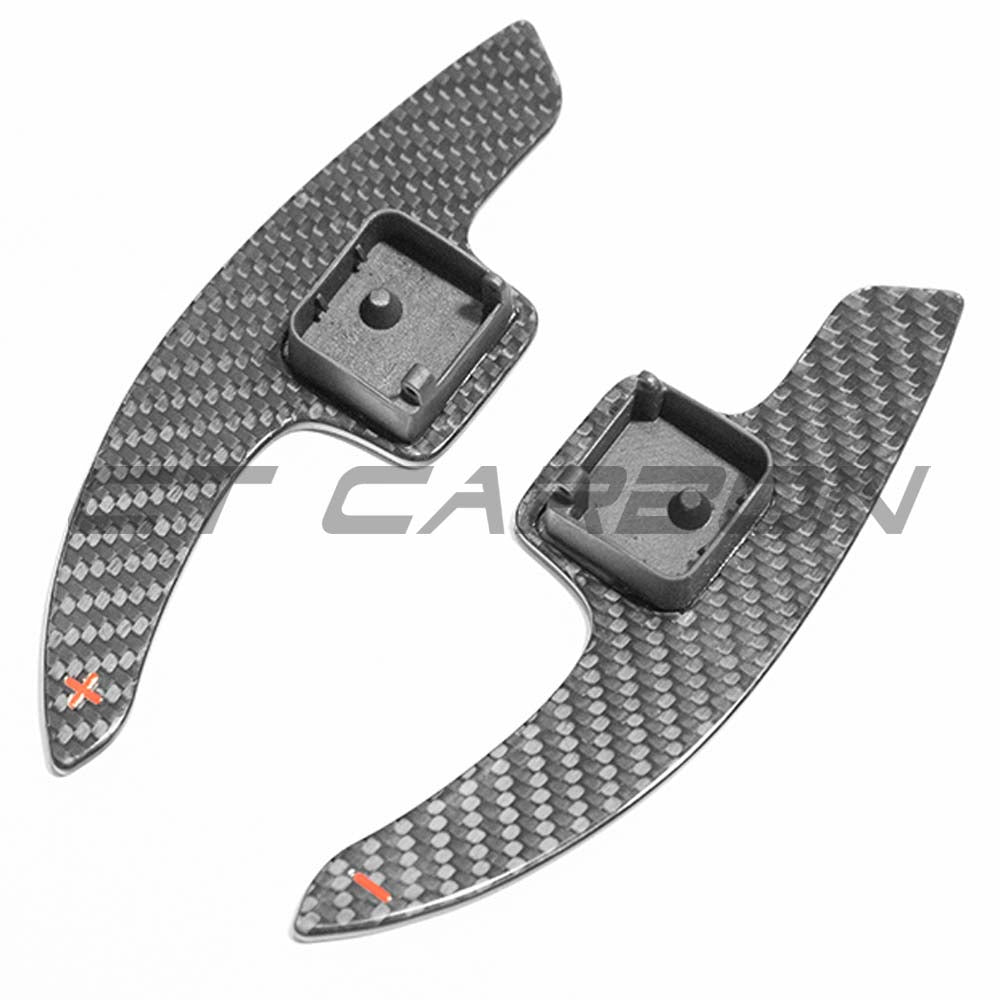 CT Carbon carbon fiber shifter paddles for Audi A3/S3/RS3 8Y RS6 C8, sporty accessories for enhanced driving style