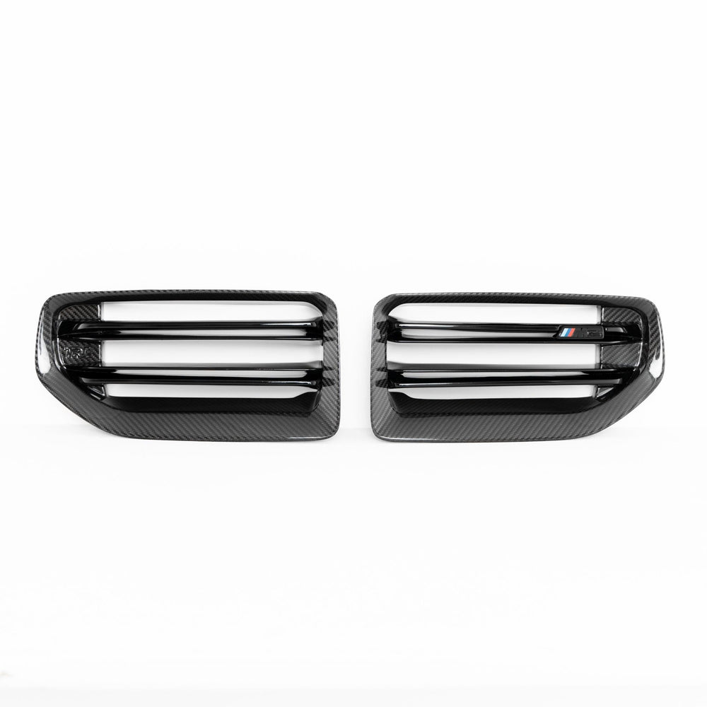 TREVORA TR87 pre-preg carbon fibre front grille pair for BMW G87 M2