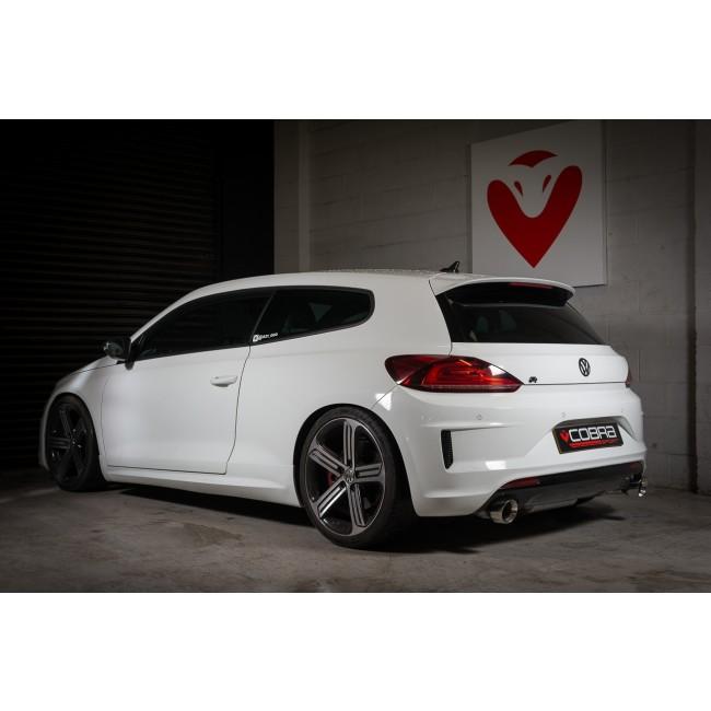 Cobra Sport VW Scirocco R 2.0 TSI turbo back exhaust with Venom Box delete, performance race turbo back exhaust system.
